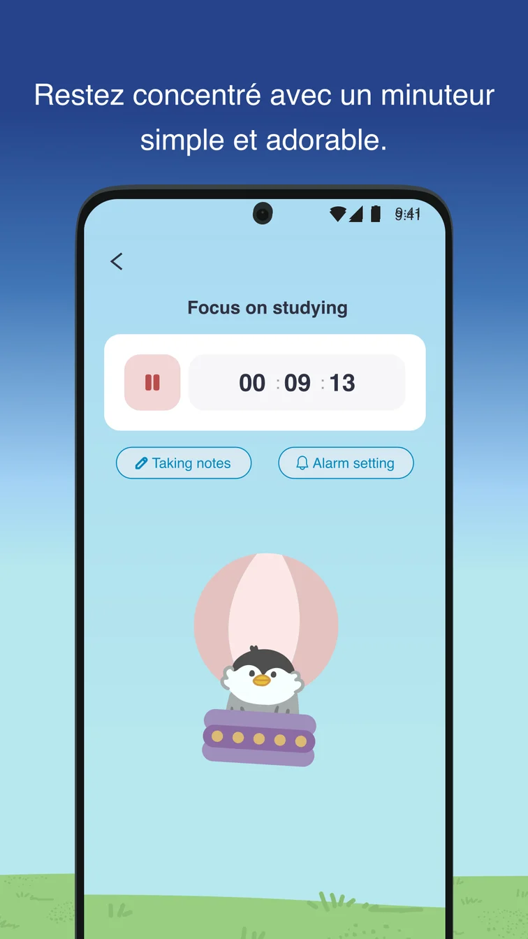 Doongsil — Restez concentré avec un minuteur simple et adorable.