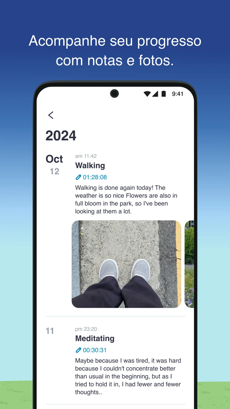 Doongsil — Acompanhe seu progresso com notas e fotos.