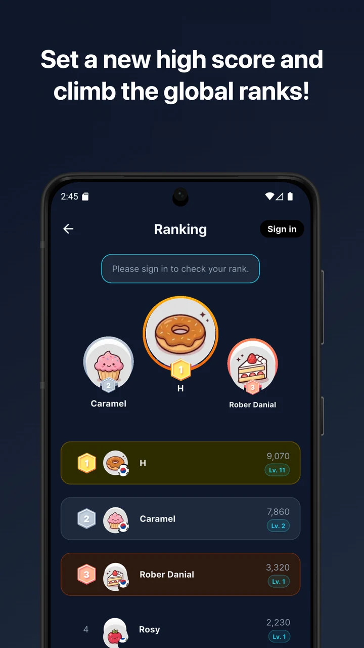 Memory Link — Kedudukan dunia