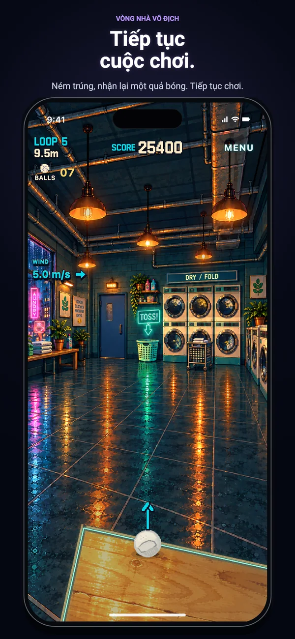 Vượt qua các màn. Bước vào Champion Loop.